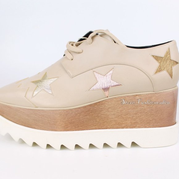 NEW Stella Mccartney Elyse Star Sneaker - Picture 7 of 10